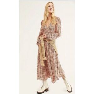 Free People Indigo Child Midi Dress
